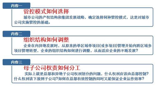 房地產企業集團管控模式在連鎖管理服務中的應用與優化